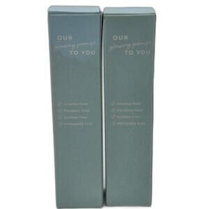 Set of 2 Glow on 5th beauty lip due tinted lip balm in grapefruit